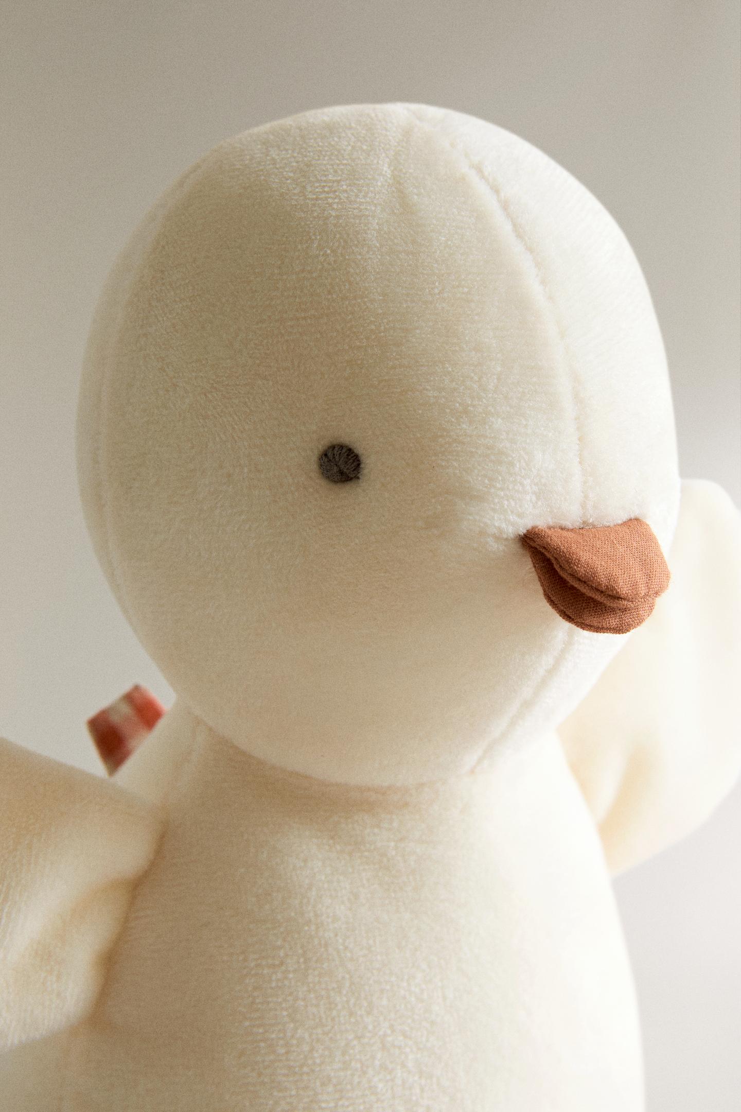Детская мягкая игрушка Zara Kids Duckling Musical Plush Toy, цвет: Жёлтый — фото 2