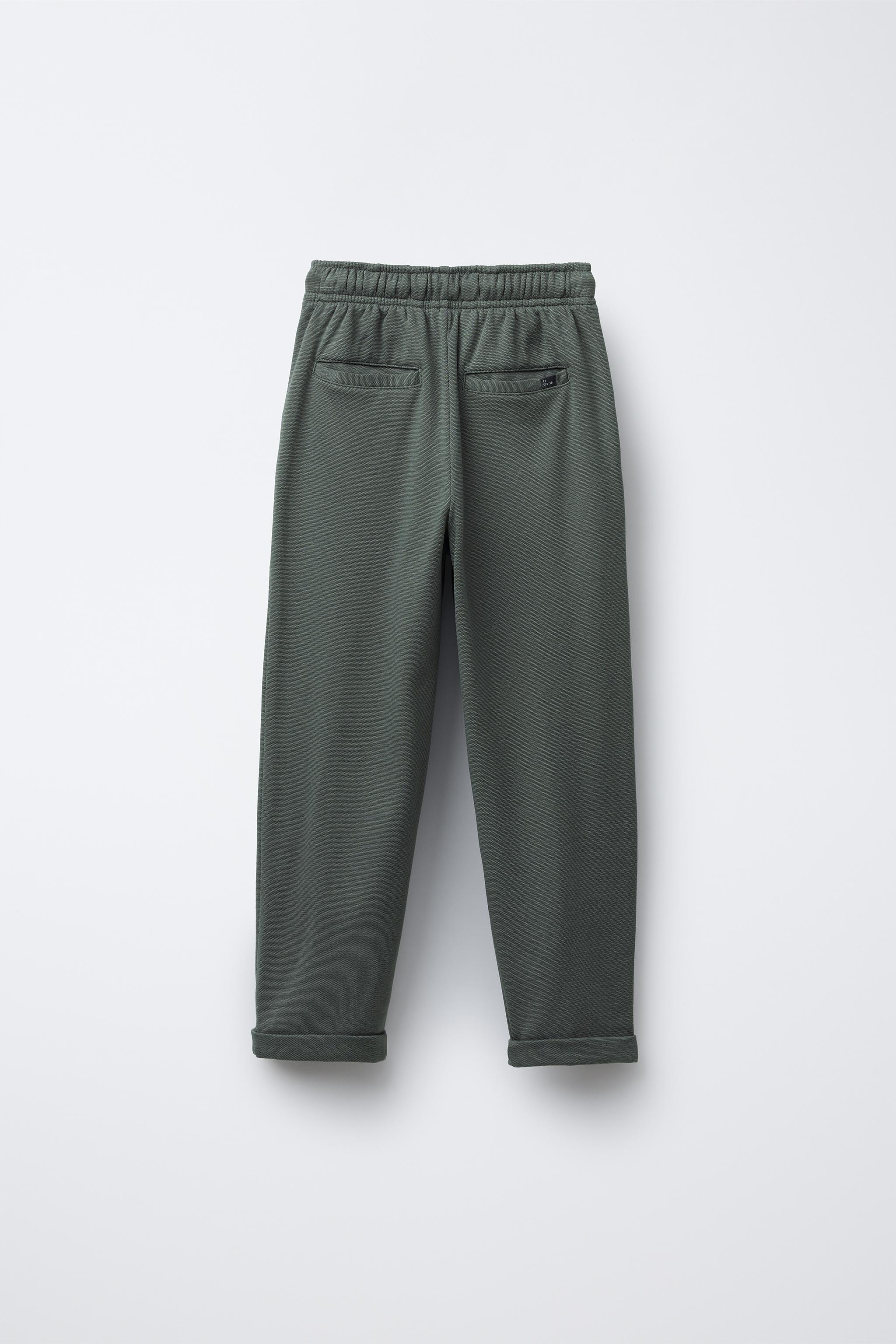 ウエストゴム仕様コンフォートパンツ - ネイビーブルー | ZARA