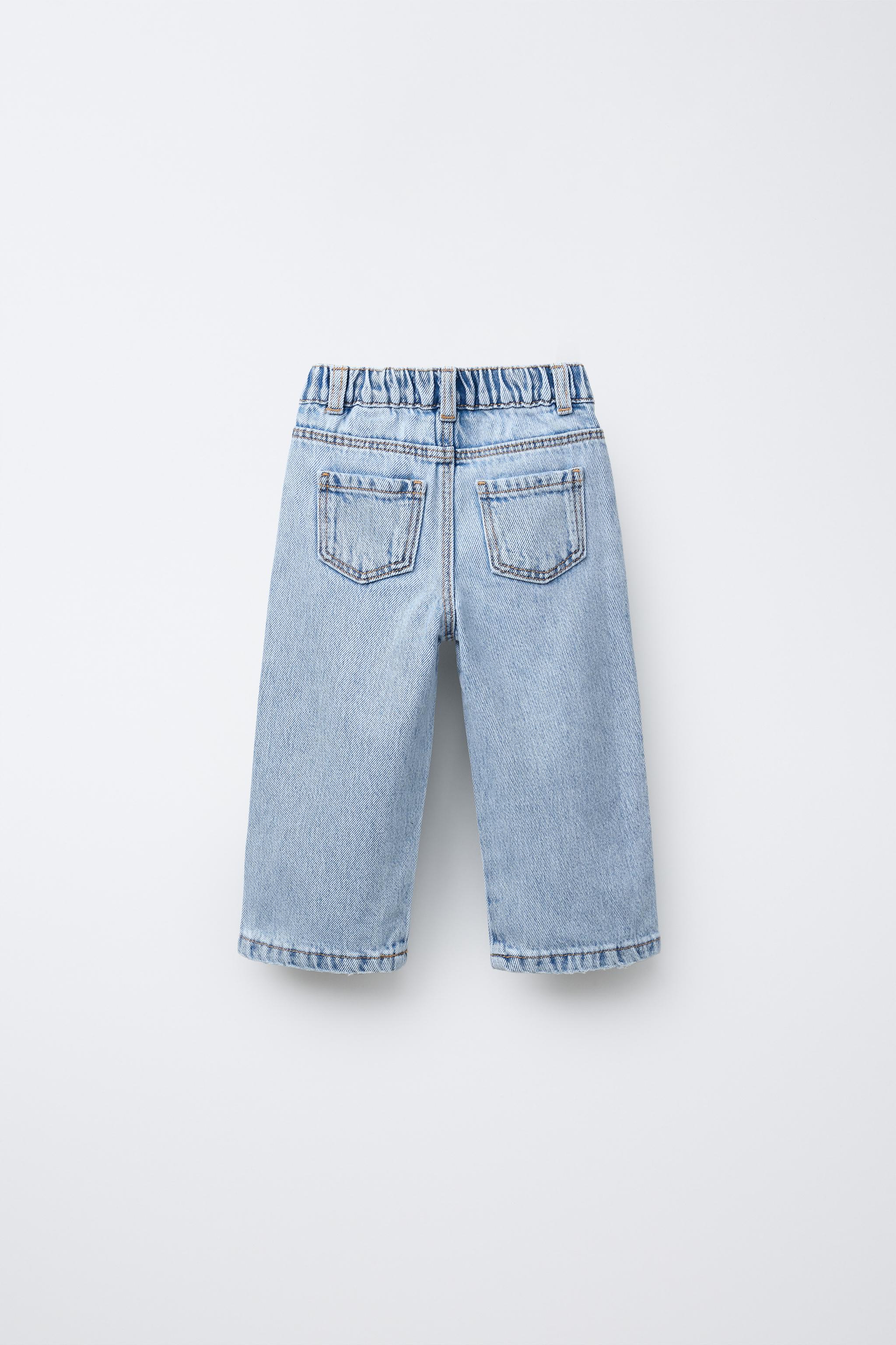 WIDE LEG デニムパンツ - ライトブルー | ZARA Japan / 日本