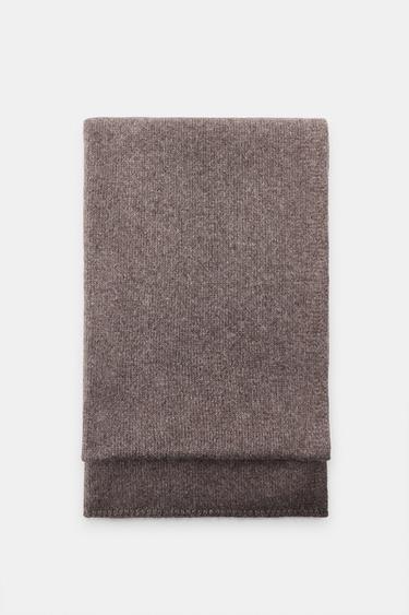 Zara BASIC SCARF - Taupe gray