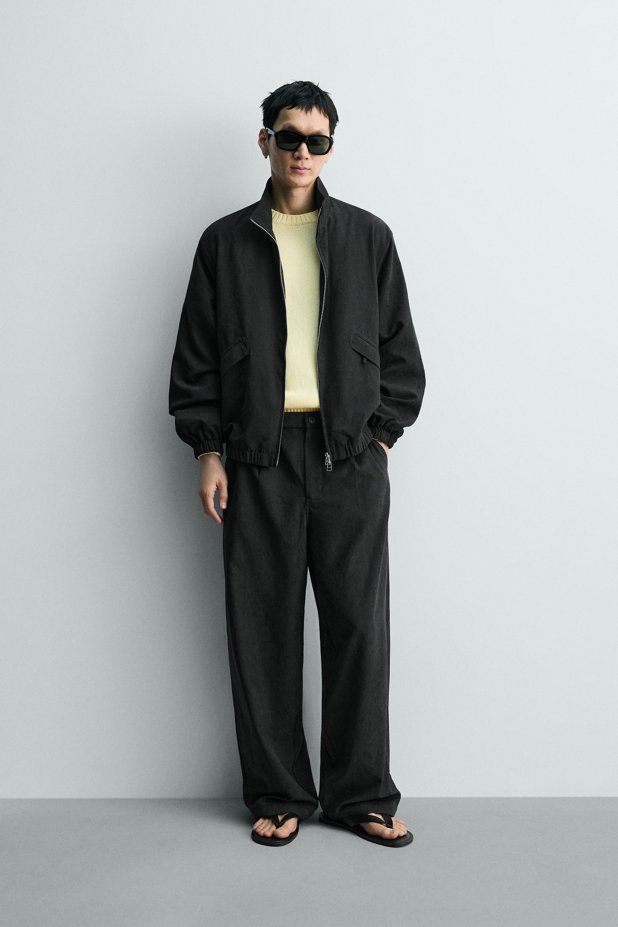 ソフトフルイドジャケット - ブラック | ZARA Japan / 日本