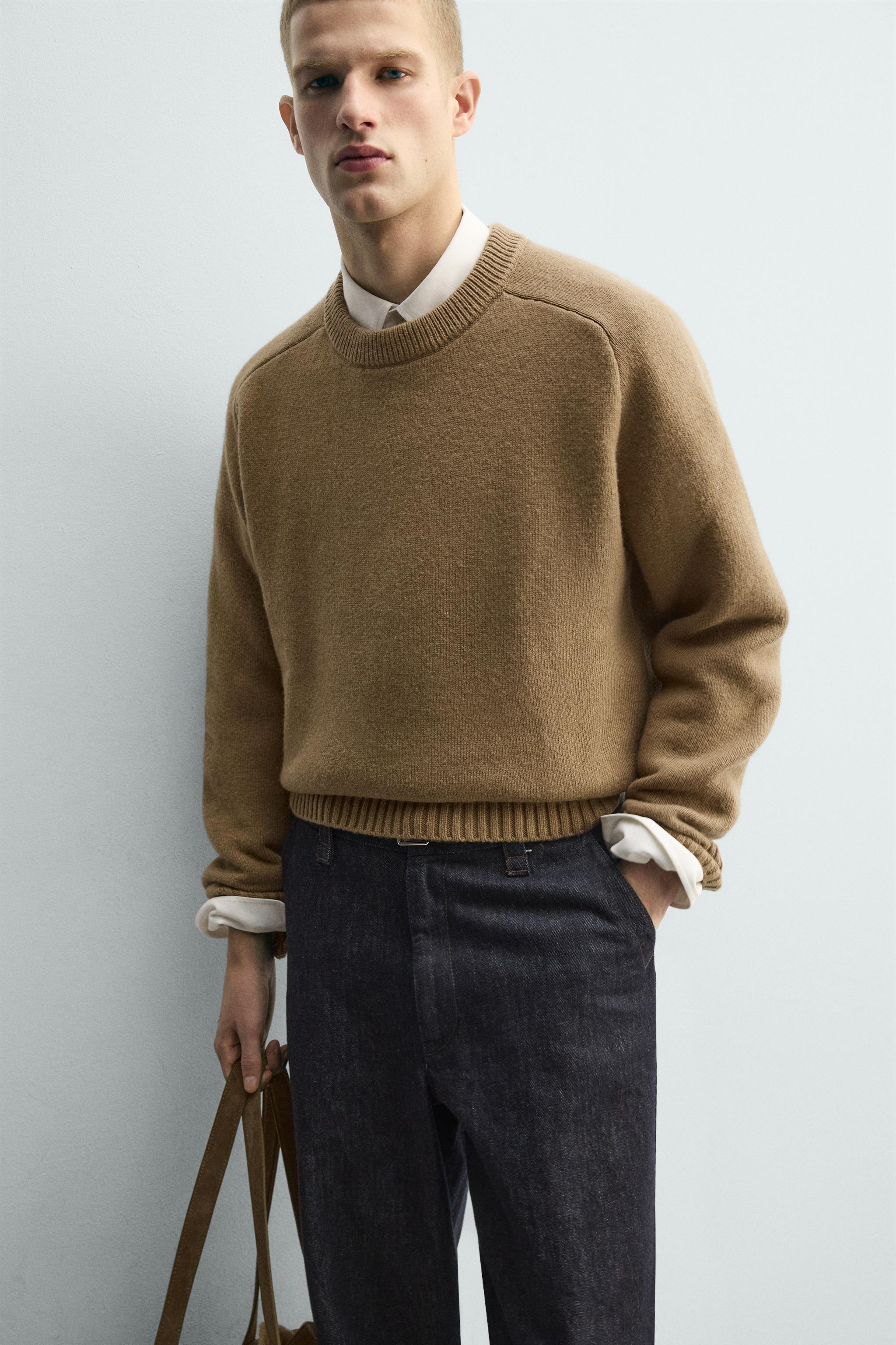 DOUBLE-FACED WOOL JUMPER