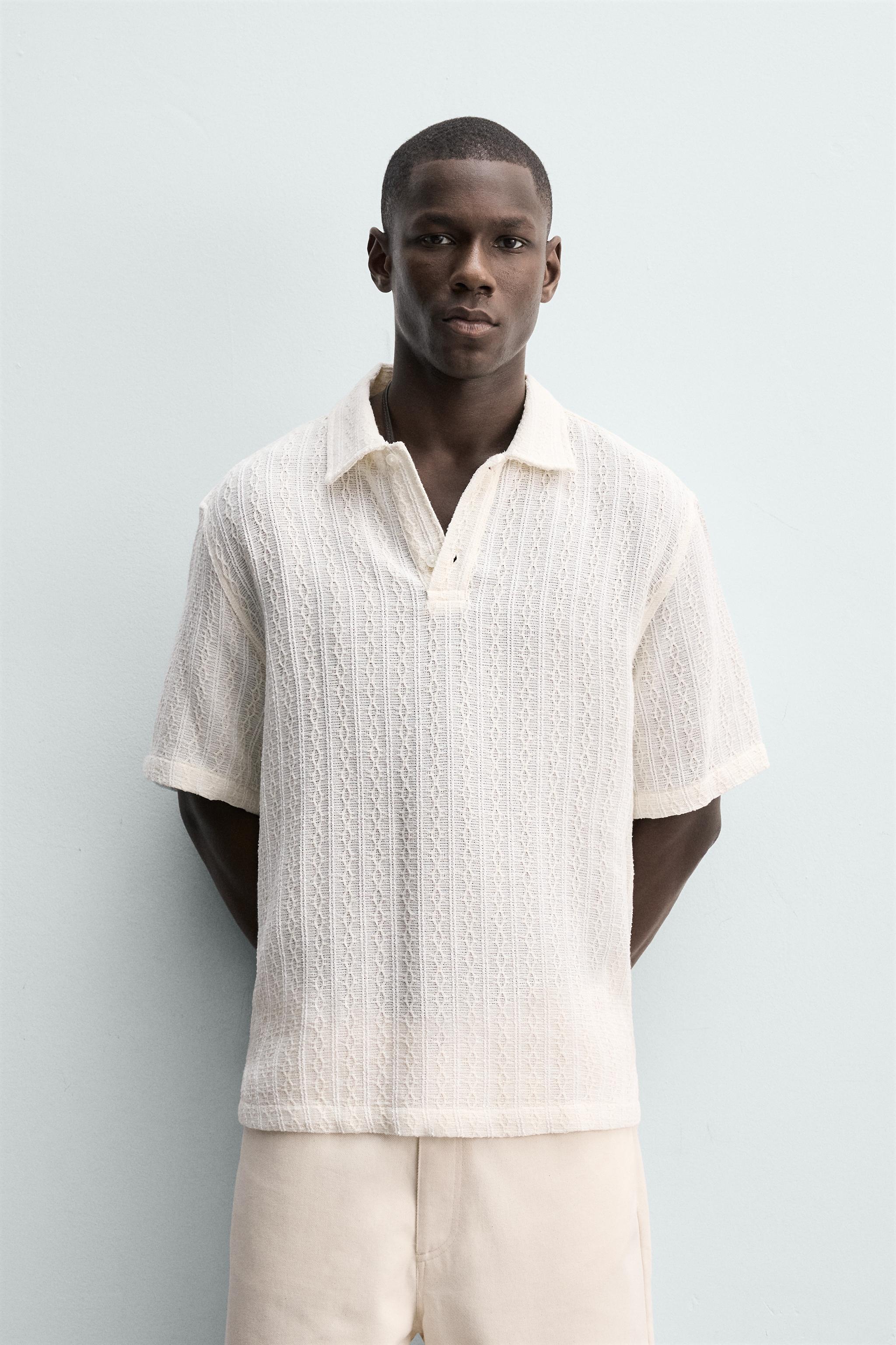 JACQUARD POLO SHIRT