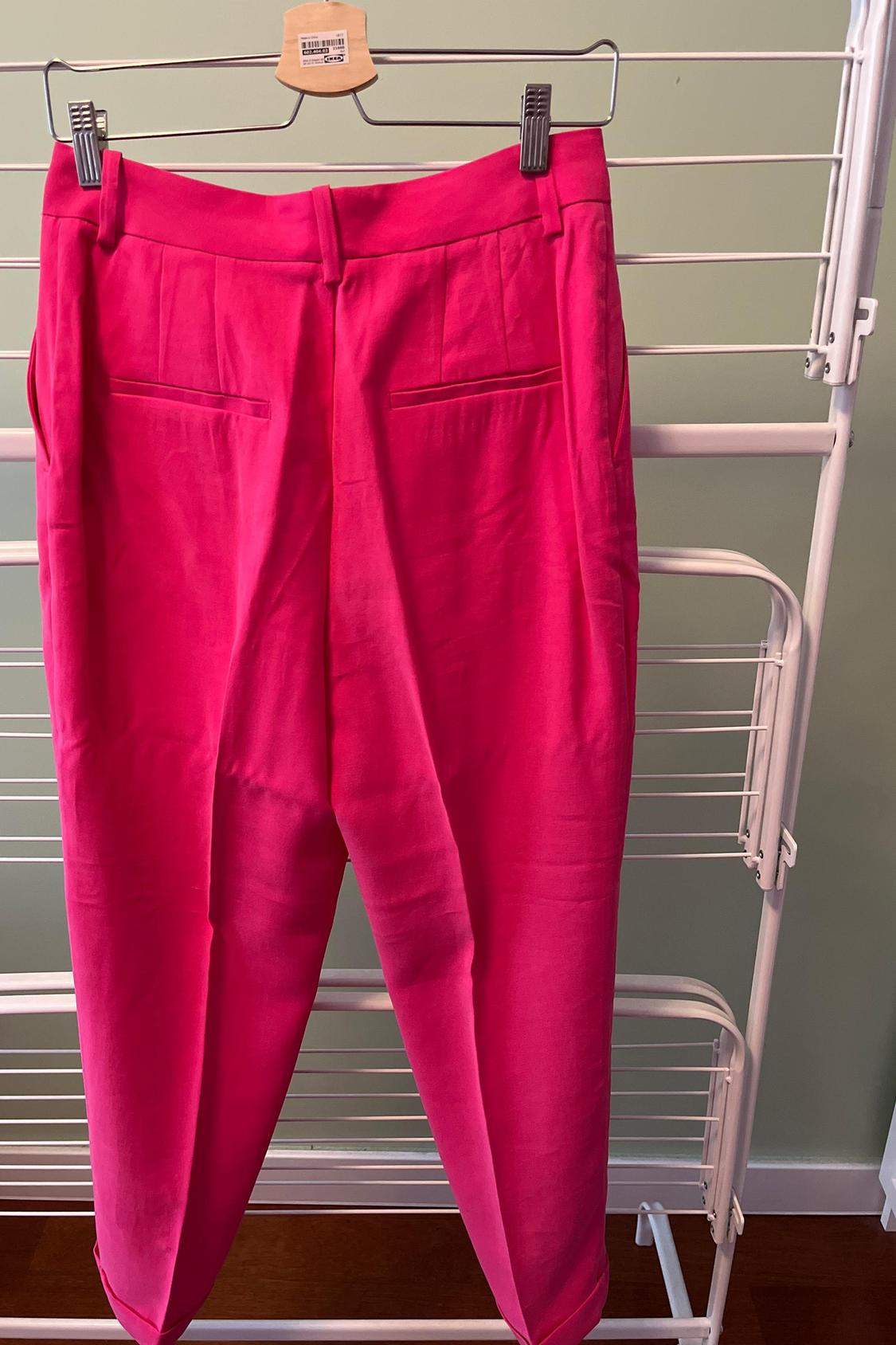DARTED STRAIGHT FIT TROUSERS - Image 3