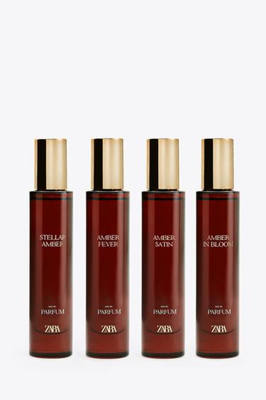 AMBER COLLECTION DISCOVERY SET EDP 4 X 30 ML / 1.0 oz - TINTED LEATHER by Zara