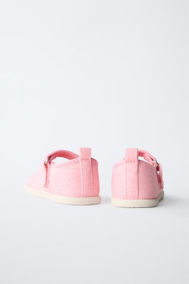 BALLERINES EN COTON BAREFOOT - Rose de Zara - Image 5