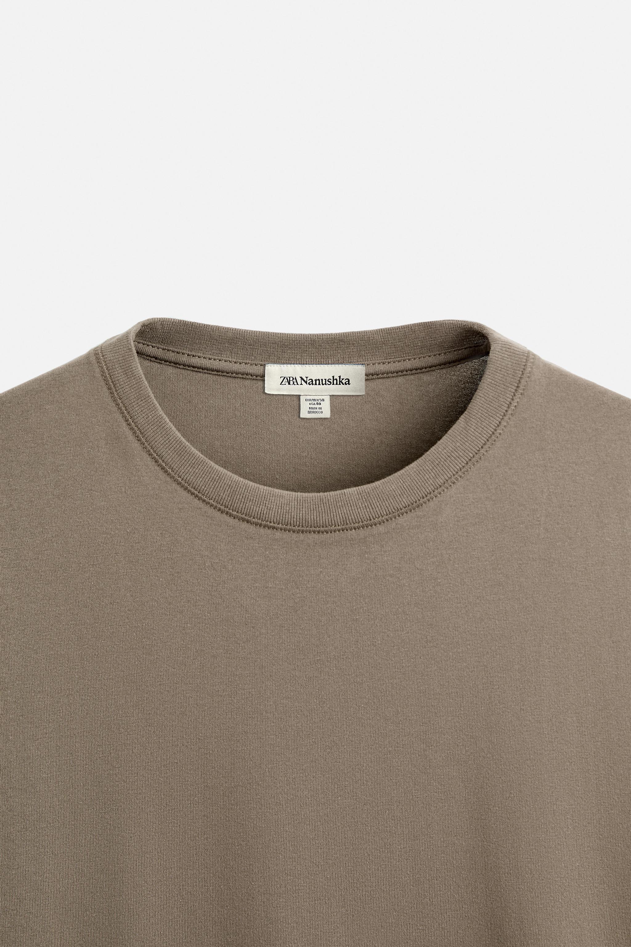 NANUSHKA X PRINT T-SHIRT - Brown | ZARA India