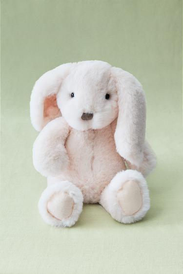 CHILDREN’S BUNNY SOFT TOY - Light pink by Zara - Image 5