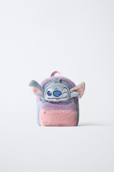 SAC À DOS EN EFFET FOURRURE LILO & STITCH © DISNEY - Bleu de Zara - Image 0