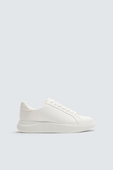 TÊNIS MONOCROMÁTICO COM VOLUME - Branco da Zara