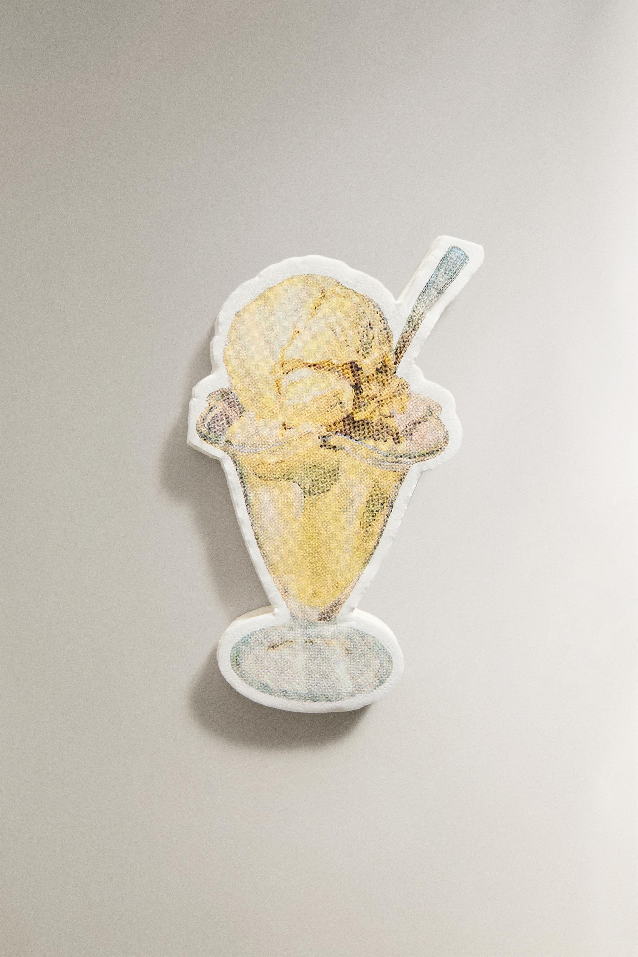 PACK OF ICE-CREAM CUP PAPER NAPKINS (PACK OF 20)
