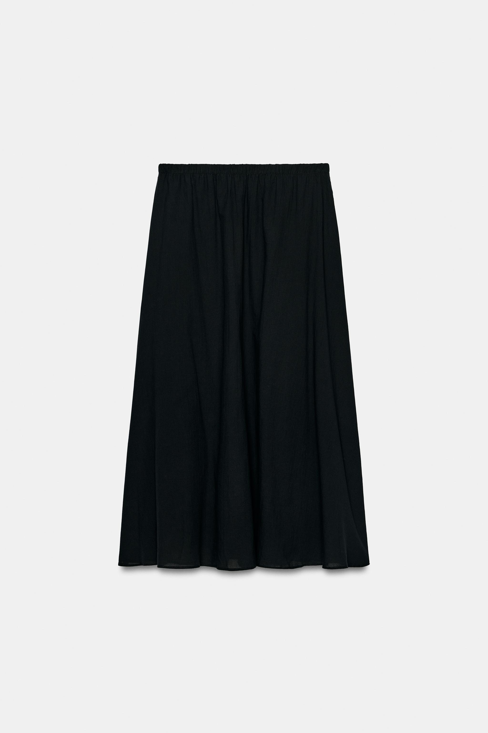 Zara ZW COLLECTION UZUN ETEK görsel 8