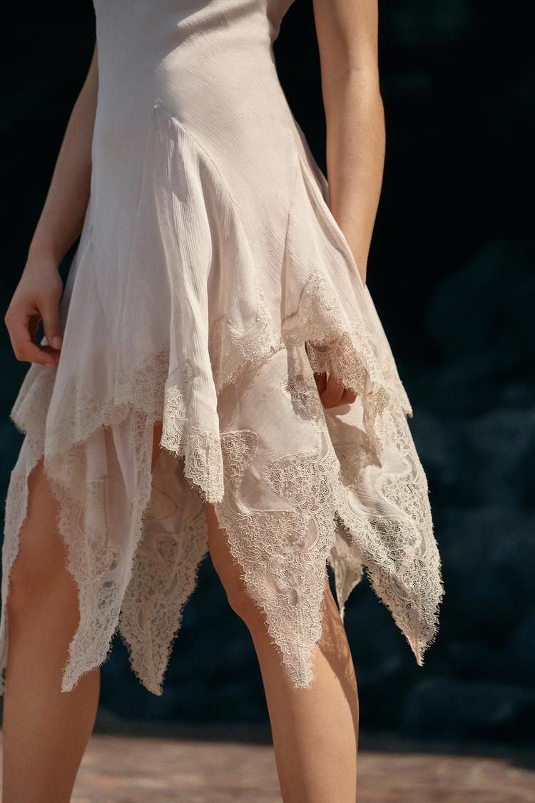 DRESS WITH MATCHING LACE