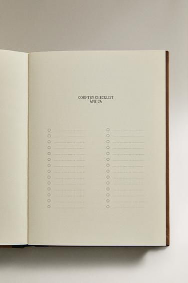 CONTINENTS TRAVEL DIARY SET (SET OF 6) - Multicoloured by Zara - Image 3