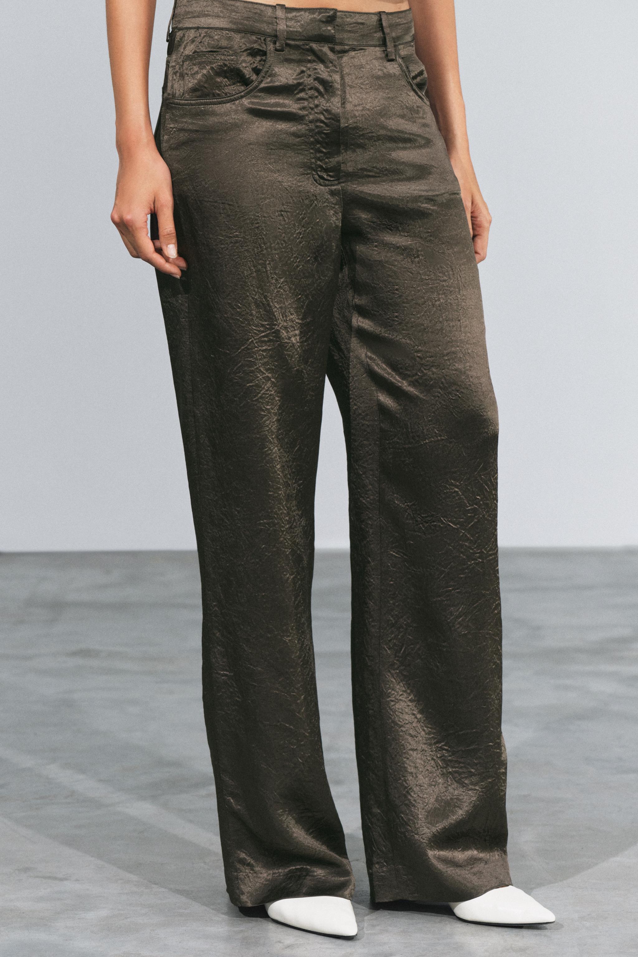 ZW COLLECTION SATIN PANTS