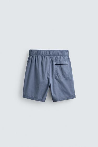 ENSEMBLE PYJAMA SHORT AARON LEVINE X ZARA - Bleu ciel de Zara - Image 13