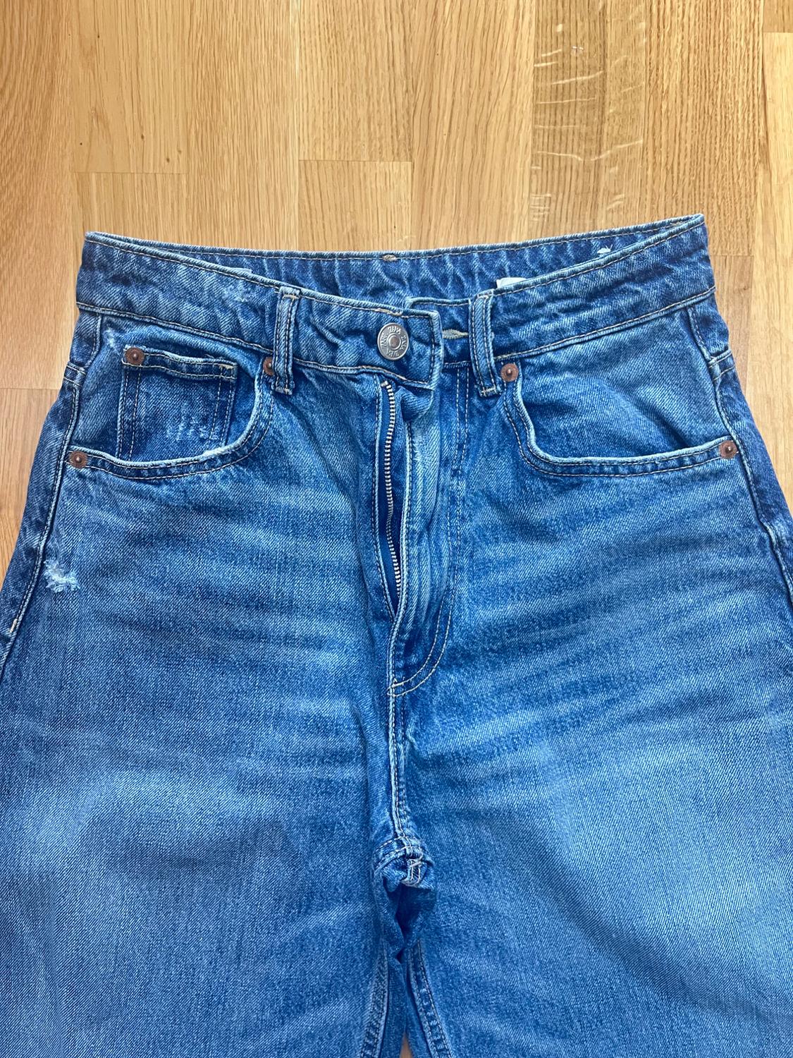 TRF MID-RISE BAGGY BALLOON JEANS - Image 3