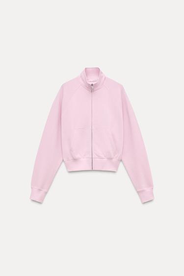 SUDADERA CREMALLERA - Rosa de Zara