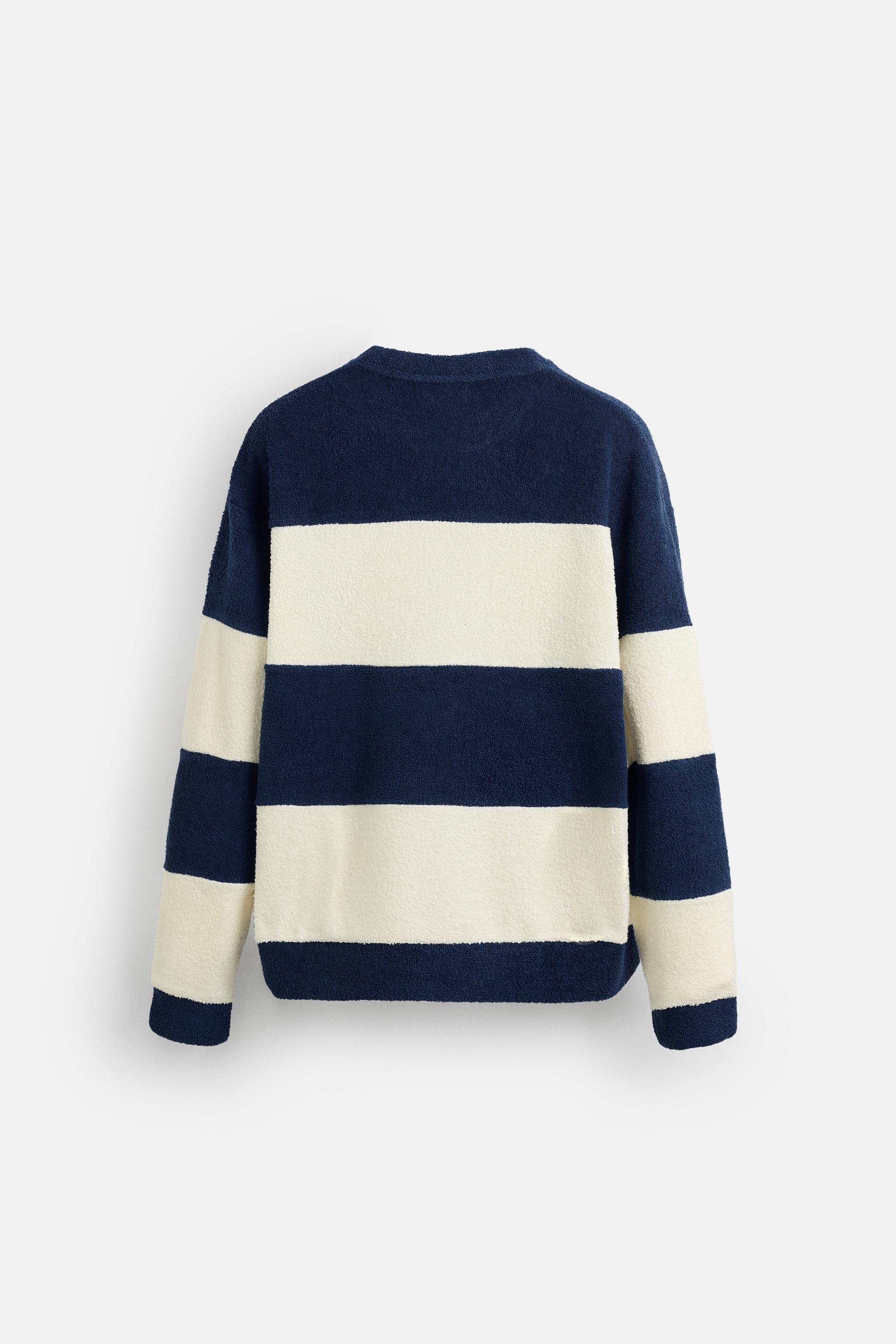 SR_A Zara スウェット V-NECK SWEATER X SR_A - Olive green | ZARA United States