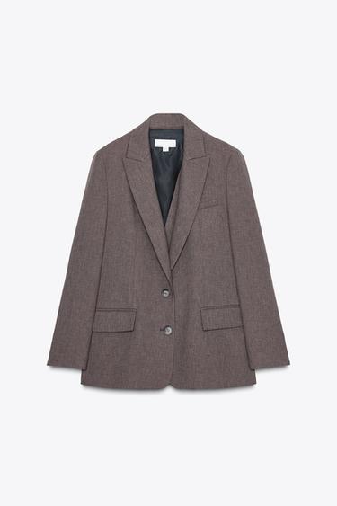 BLAZER OUVERTURE DOS - Marron de Zara - Image 6