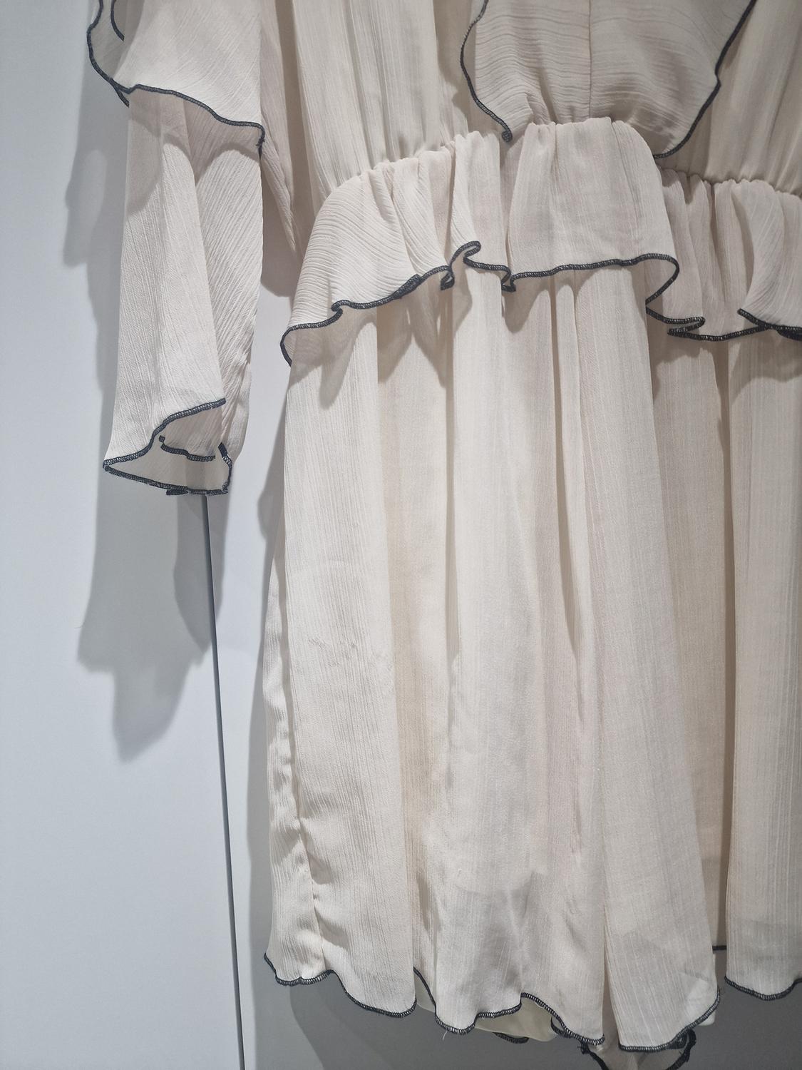 SHORT FRILLED JUMPSUIT - Image 4