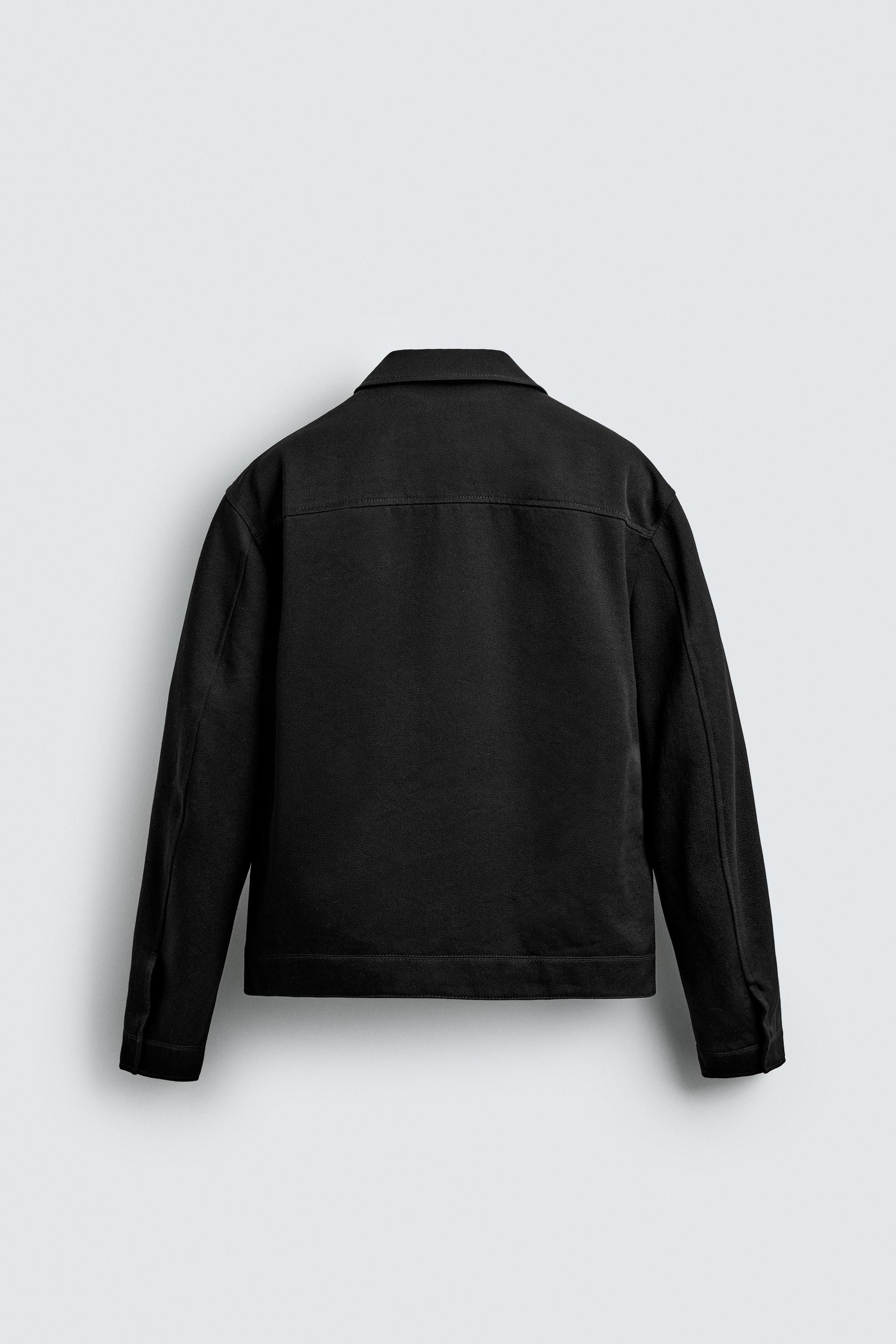 ZARA origins ウール　ダブルジップ　ジャケット　ブラック zara origins ウール ダブルジップ ジャケット - メルカリ