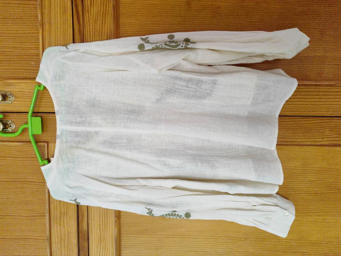 EMBROIDERED COTTON BLOUSE - Image 3