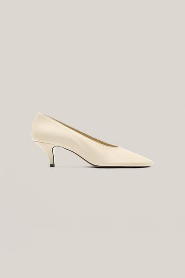 Zara Soft heel shoe - Limited edition - Cream White