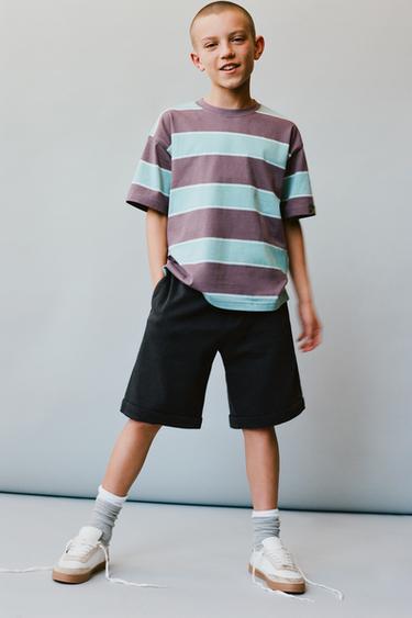 SHORT CONFORT - Bleu pétrole de Zara