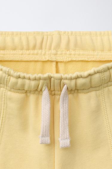 BERMUDA JOGGING - Jaune de Zara - Image 2