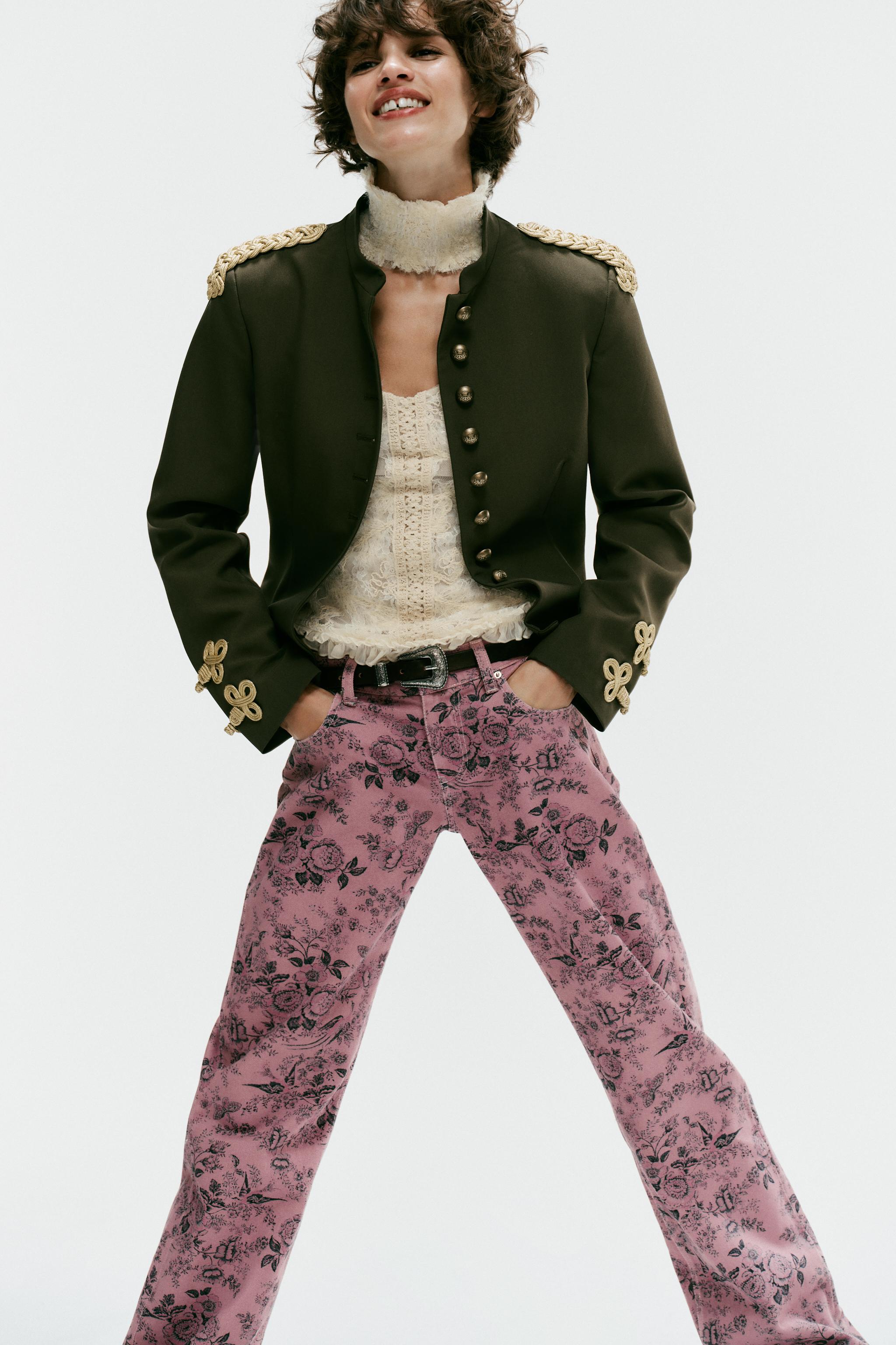 FROG FASTENING BUTTON BLAZER — Dark khaki