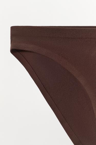 CULOTTE SEAMLESS - Marron de Zara - Image 4