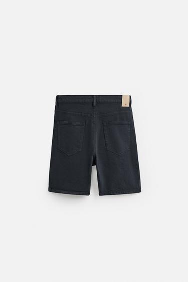 BERMUDA DENIM REGULAR FIT - Marino de Zara