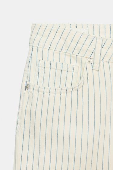 JEAN TRF DROIT RAYURES TAILLE BASSE - Rayures de Zara - Image 8