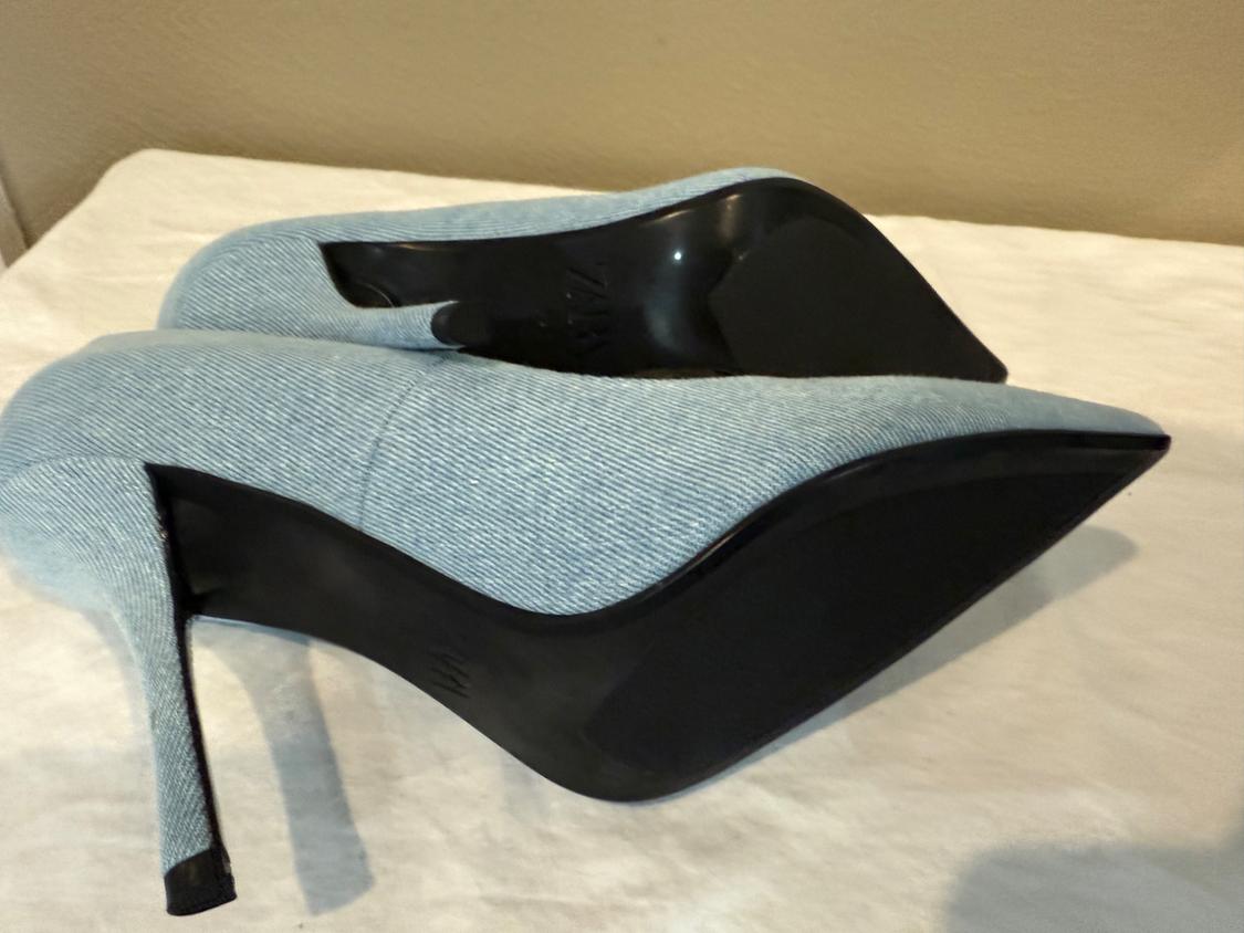 ZAPATO TACÓN ALTO DENIM - Image 4