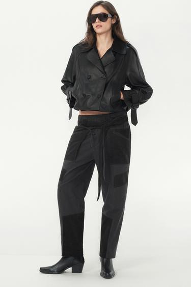LEATHER JACKET ZW COLLECTION LIMITED EDITION - Black by Zara
