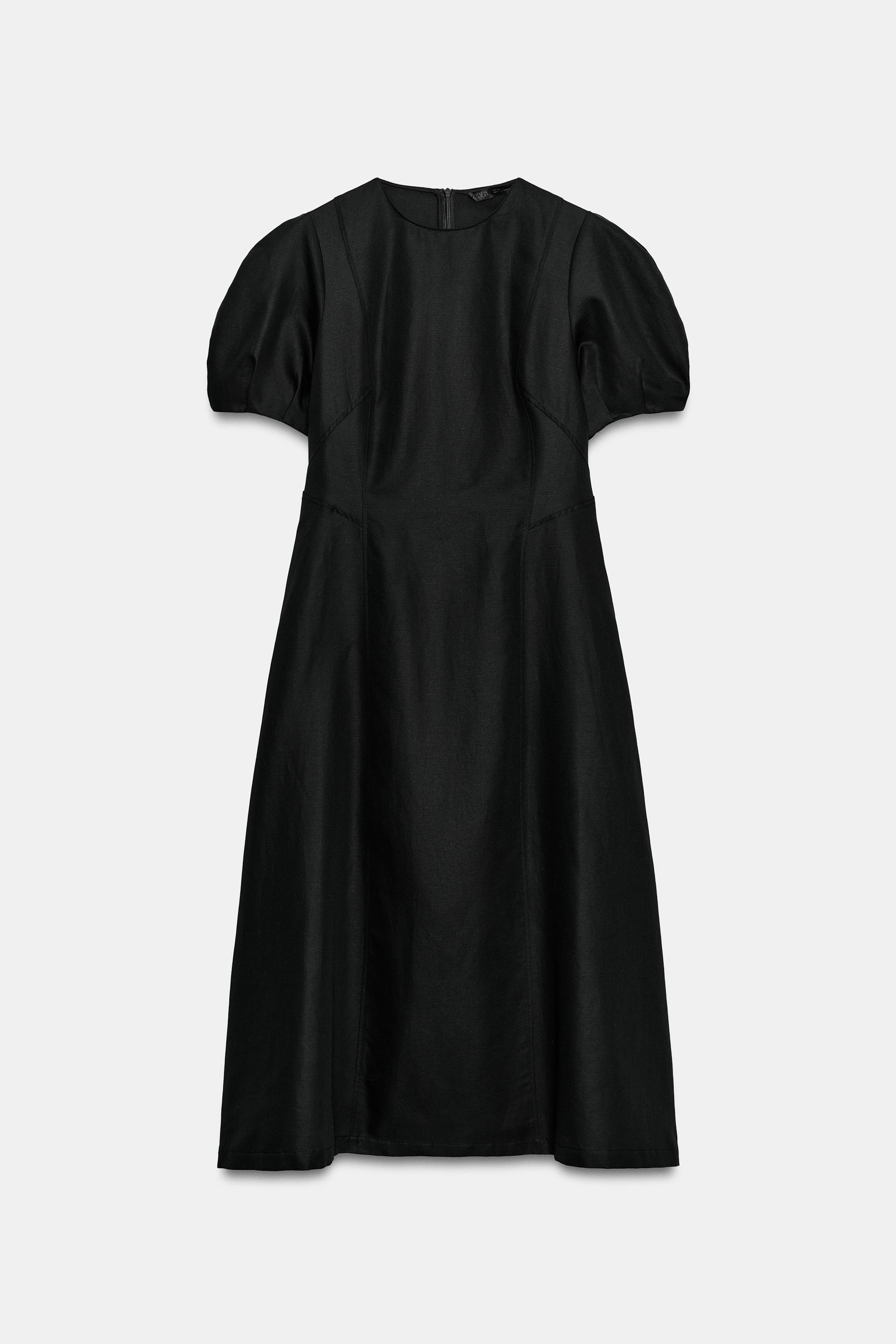 ROBE MIDI EN LIN ZW COLLECTION
