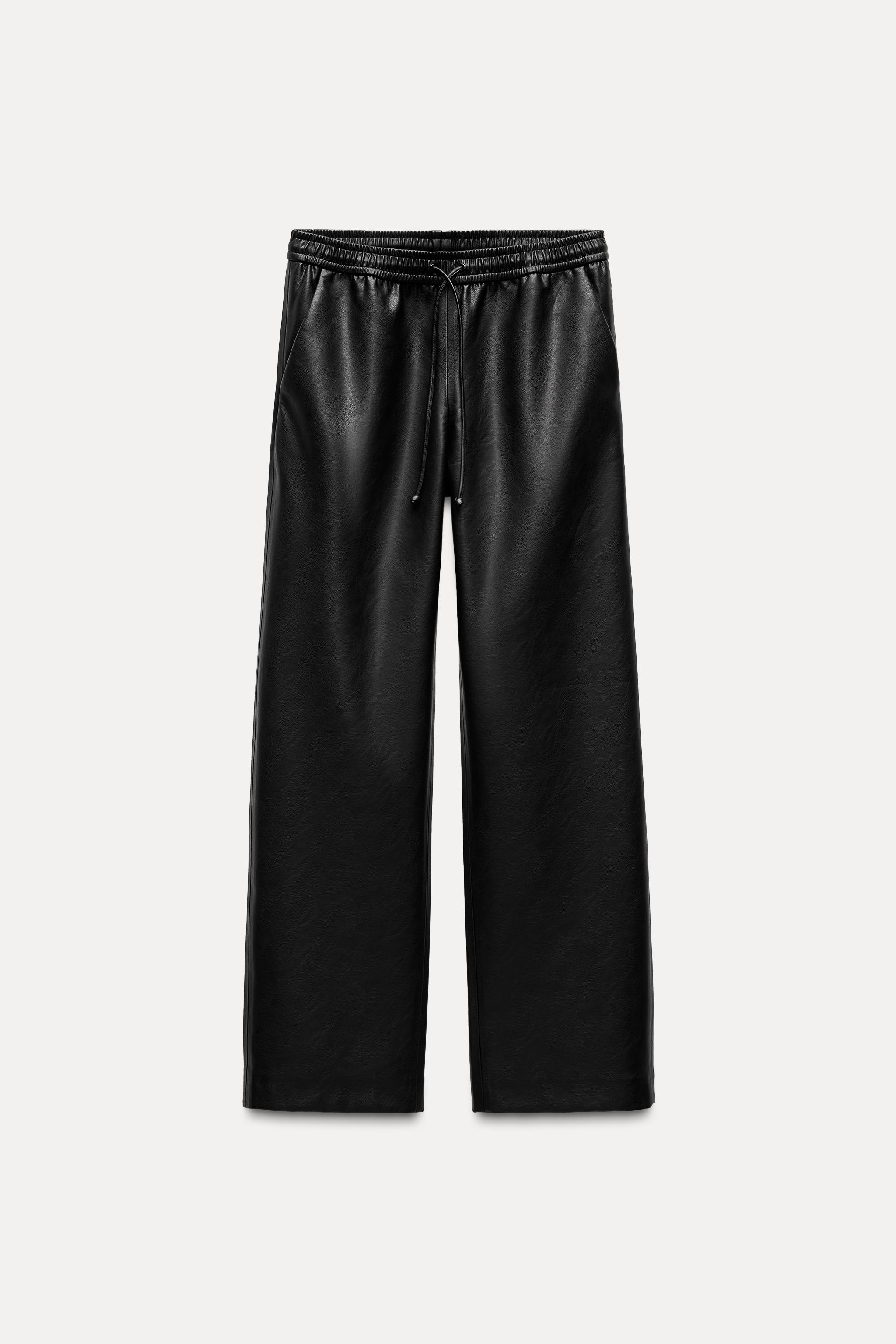 ZW COLLECTION ワイドレッグダーツ入りパンツ - エクリュ | ZARA