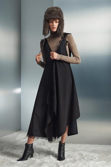 BASIC PLAIN KNIT JUMPER - Mink marl by Zara