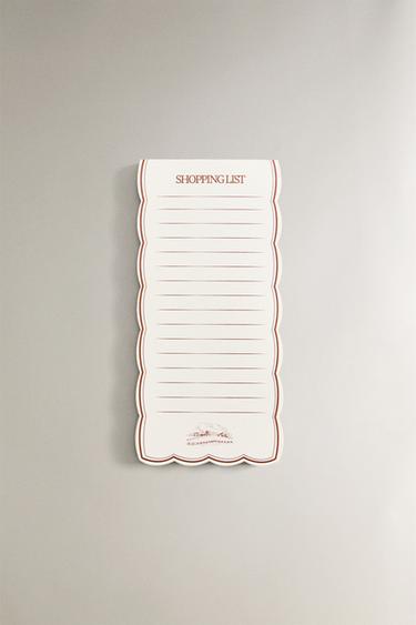 LISTE D’ACHAT AIMANTÉE - Tuile de Zara - Image 0