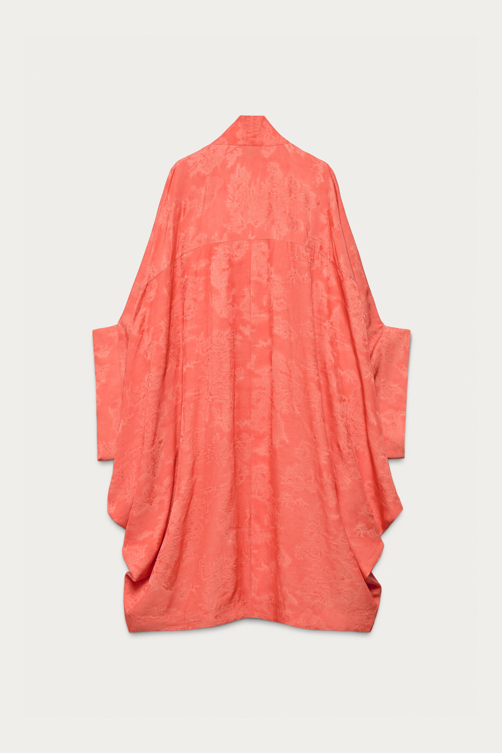 Женские куртки Zara JACQUARD KIMONO MARISA BERENSON X — фото 2