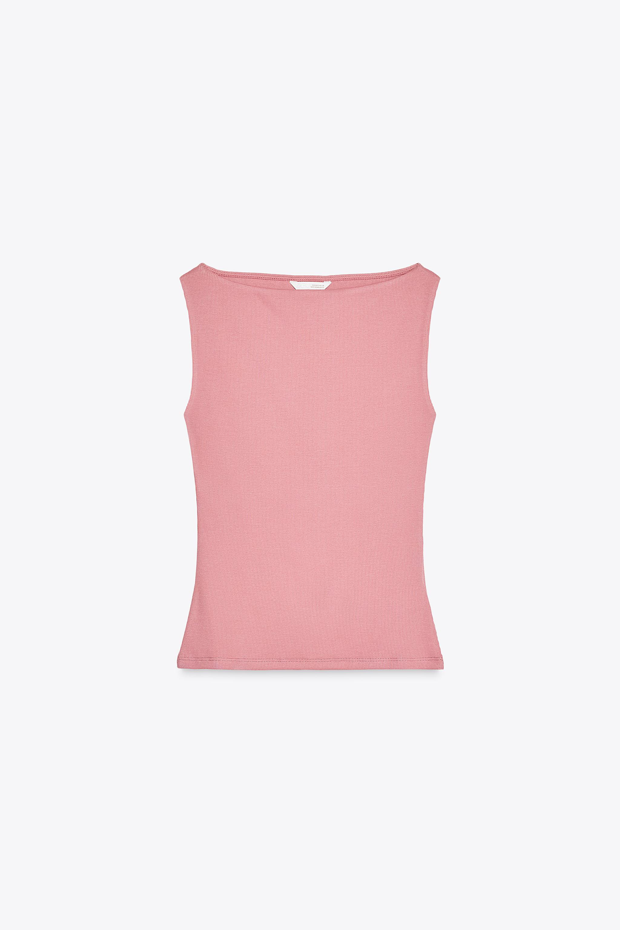 リブトップス - ホワイト | ZARA Japan / 日本