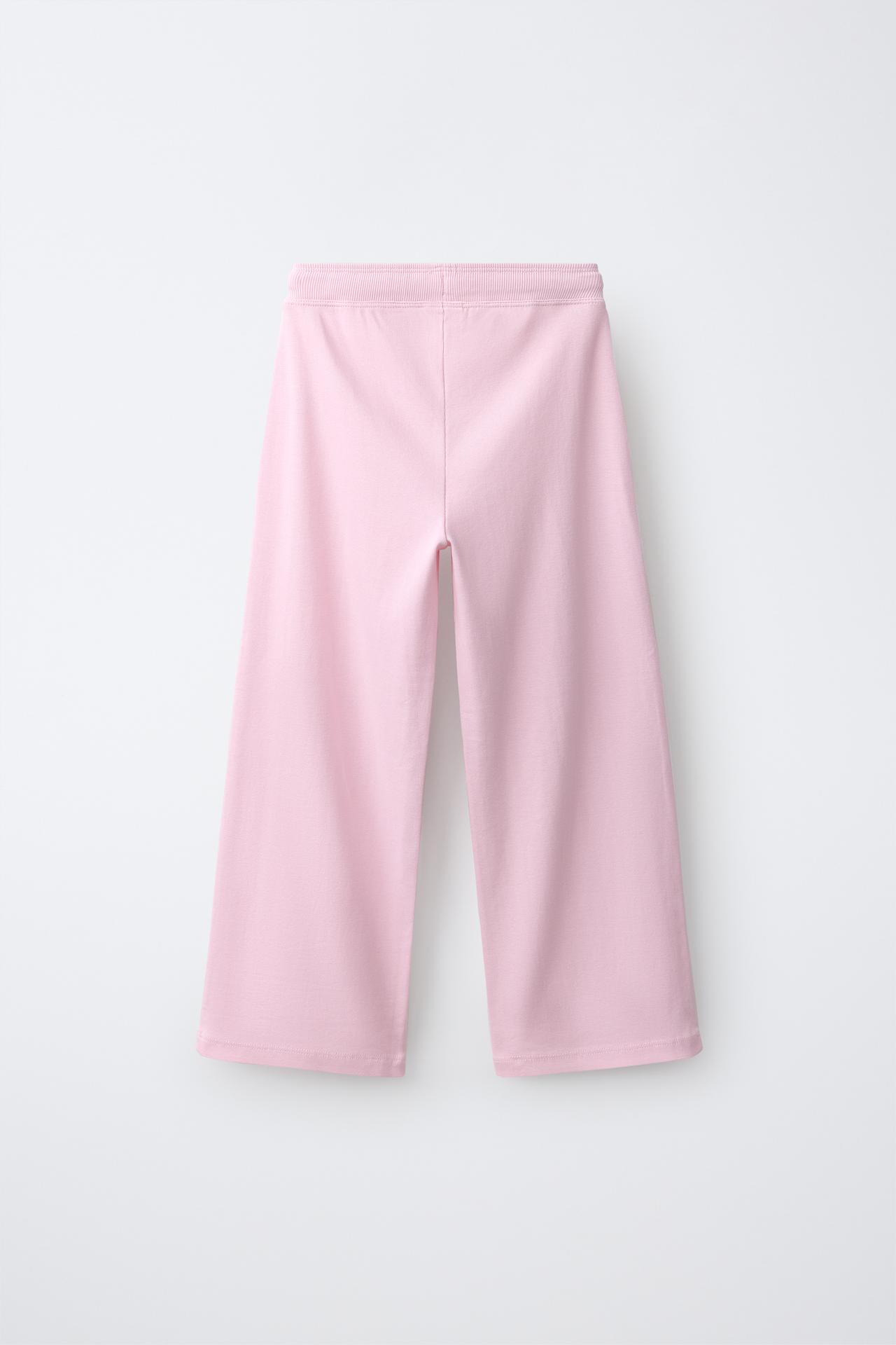 WIDE-LEG PANTS — Pink