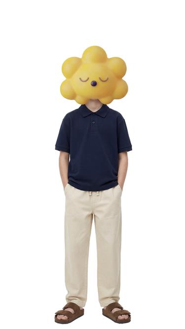 Zara BAZIČNA POLO MAJICA OD PIKEA – mornarsko plava