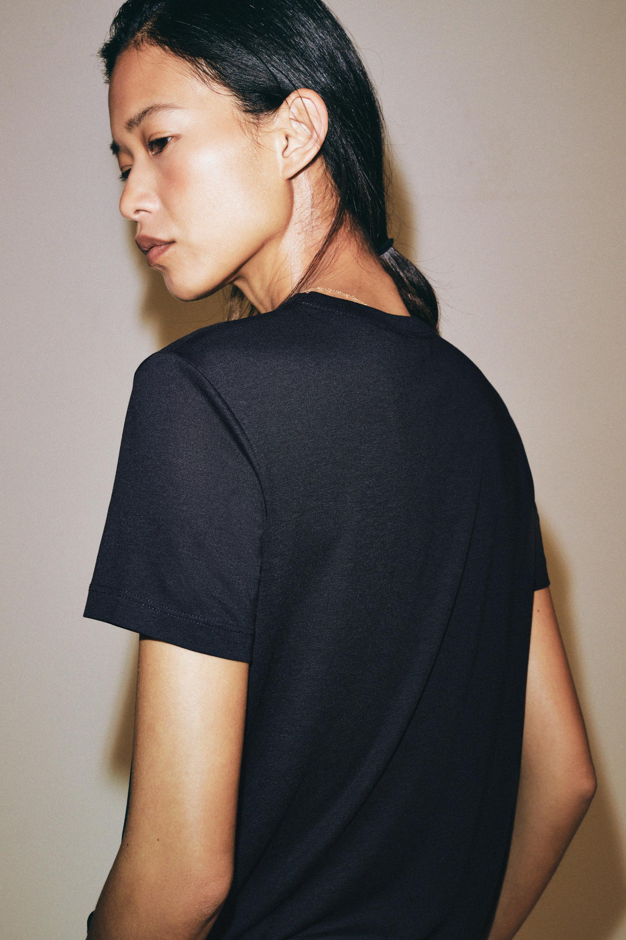 LYOCELL SHORT SLEEVE T-SHIRT
