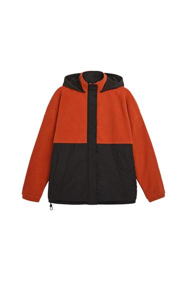 COMBINATION POLAR FLEECE SWEATSHIRT
