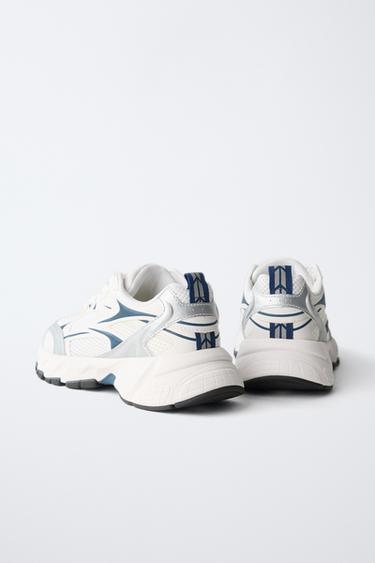 BASKET SPORTIVE RÉSILLE - Blanc de Zara - Image 5