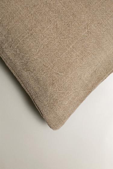 Housse de Coussin Chenille Jeni 40x40cm Beige Lin Housse de Coussin Chenille Jeni 40x40cm Beige Lin