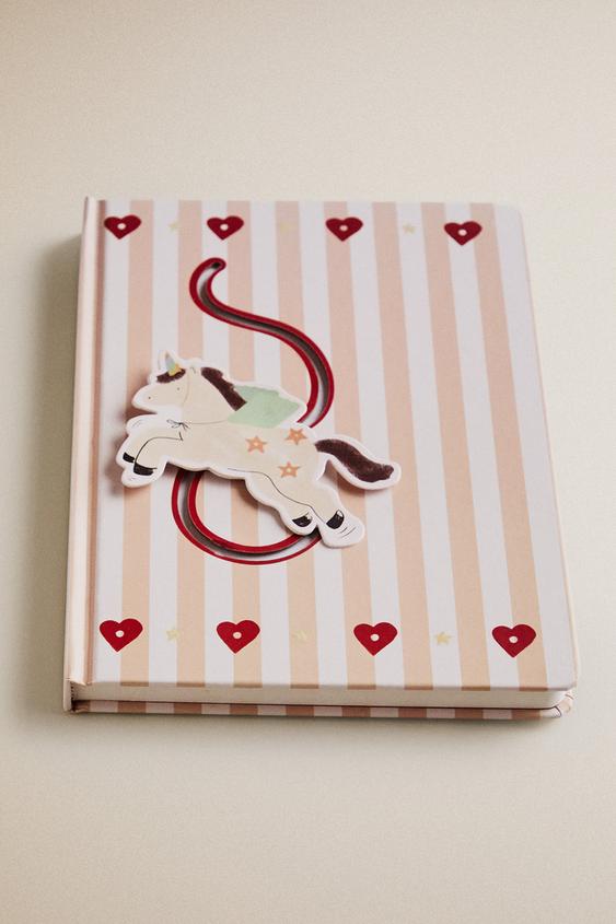 CARNET ENFANT LICORNE A5 - Rose de Zara - Image 4