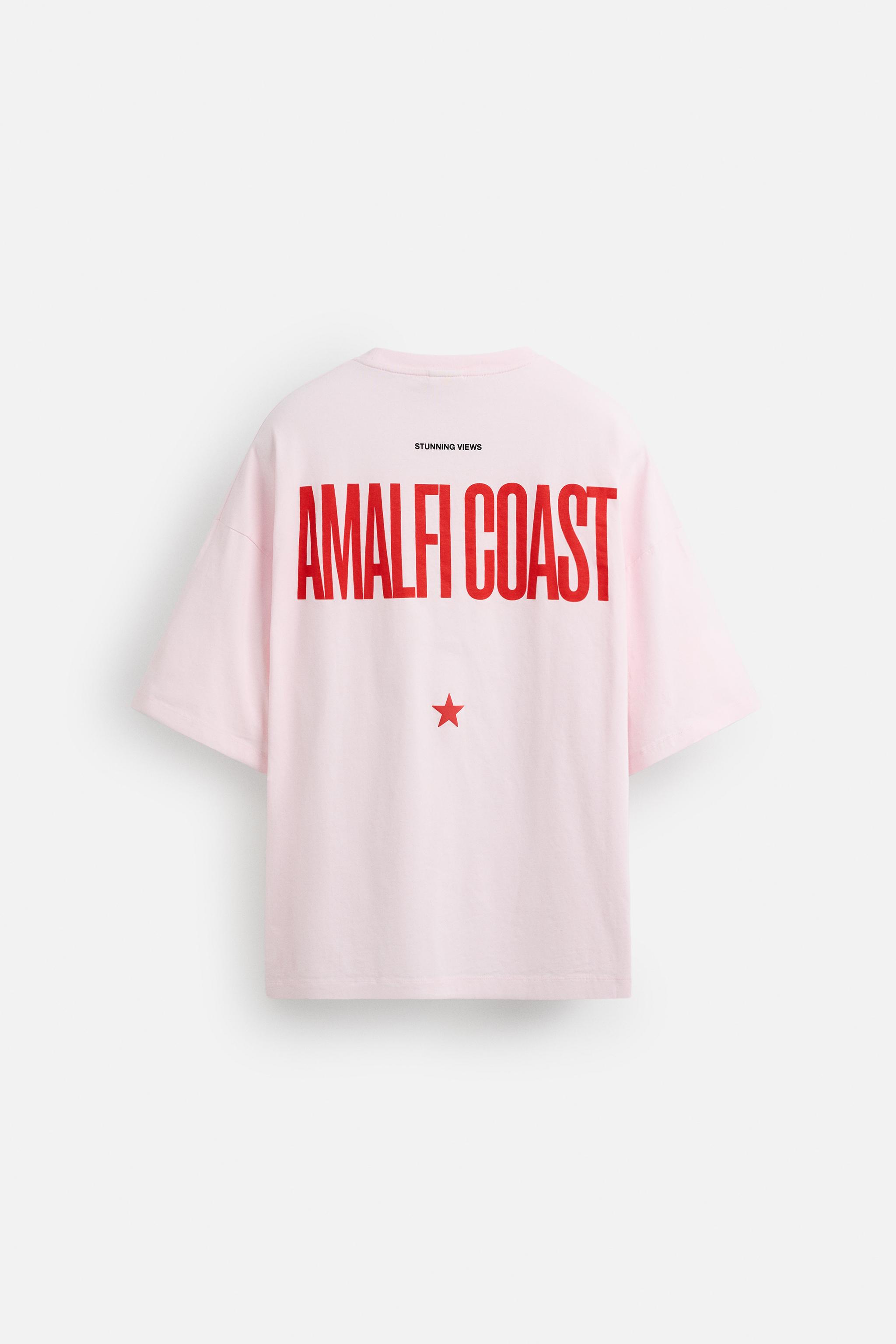 COMBINATION PRINT T-SHIRT - Pink | ZARA Canada
